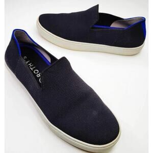 Rothys The Original Slip On Blue Women's Size 8.5 US Flats Sneaker Comfort Shoe
